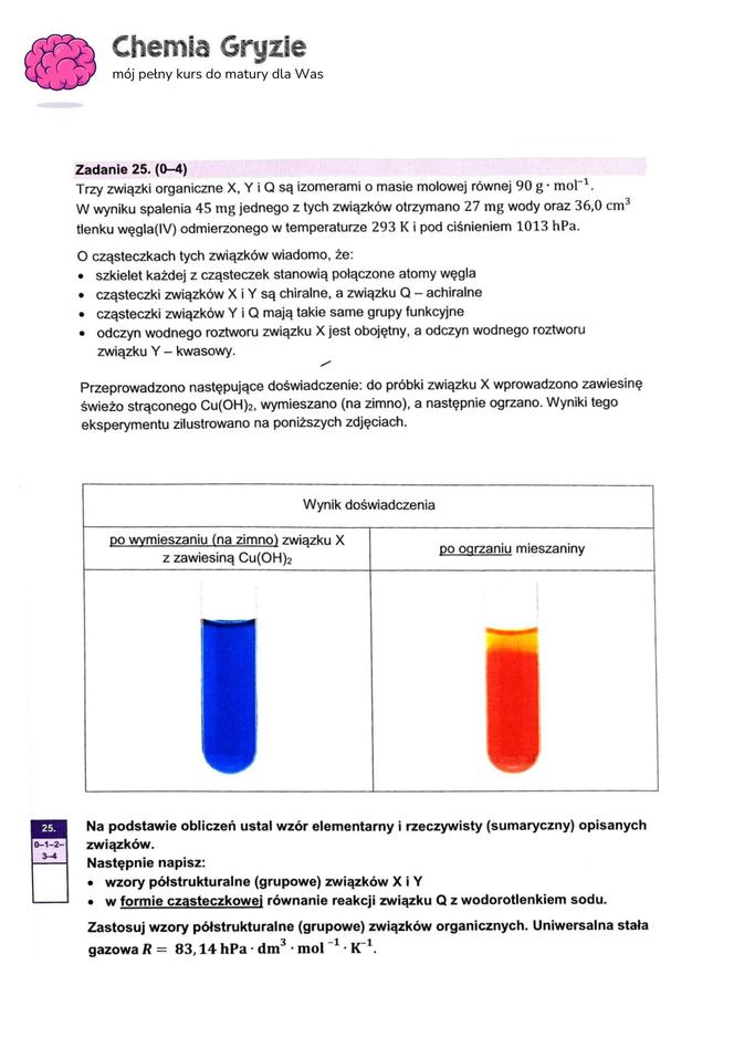 Matura 2024 chemia rozszerzona - arkusze CKE i sugerowane odpowiedzi - formuła 2023