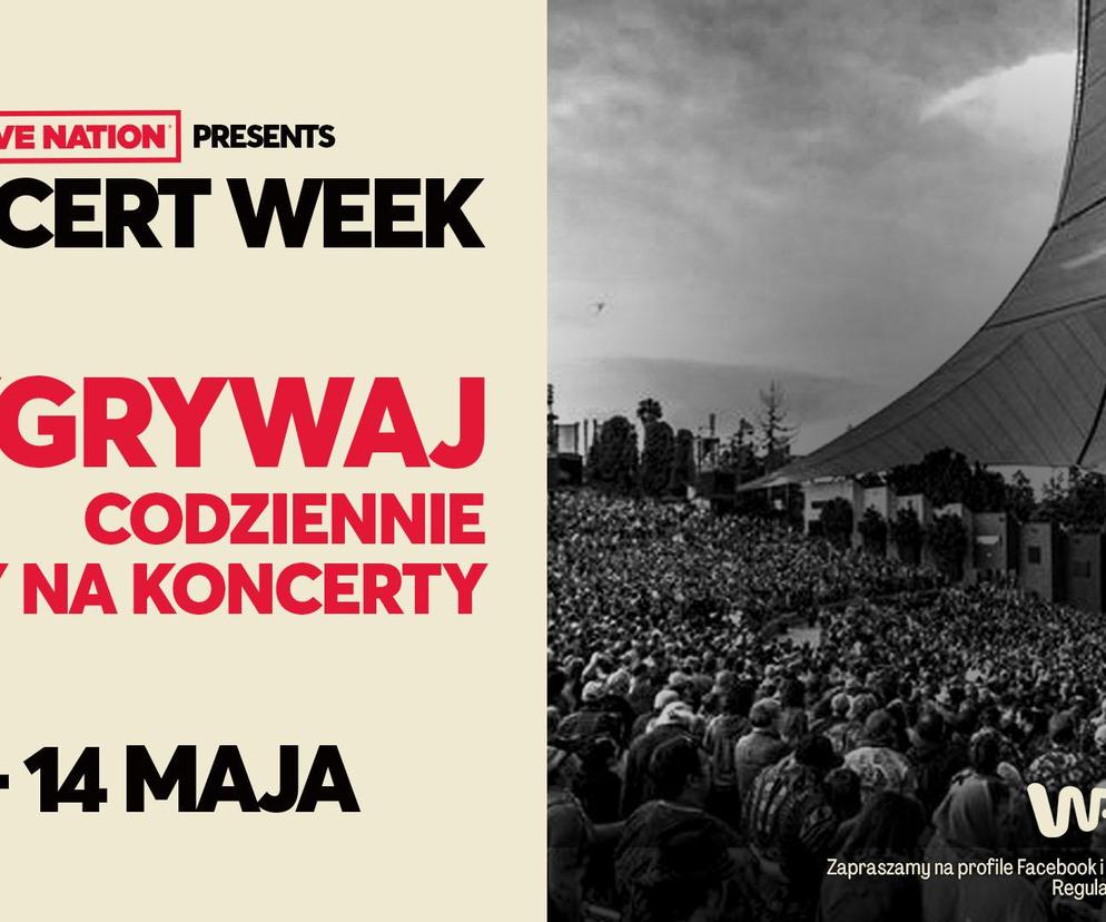 Concert Week 2024 - szczegóły tegorocznej polskiej edycji akcji Live Nation