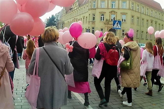 Marsz Różowej Wstążki w Szczecinie