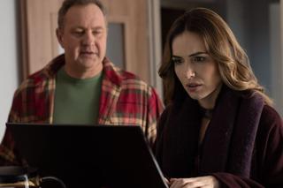 Na dobre i na złe odc. 738. Hania Sikorka (Marta Żmuda Trzebiatowska), jej ojciec Zbigniew ( Artur Janusiak)