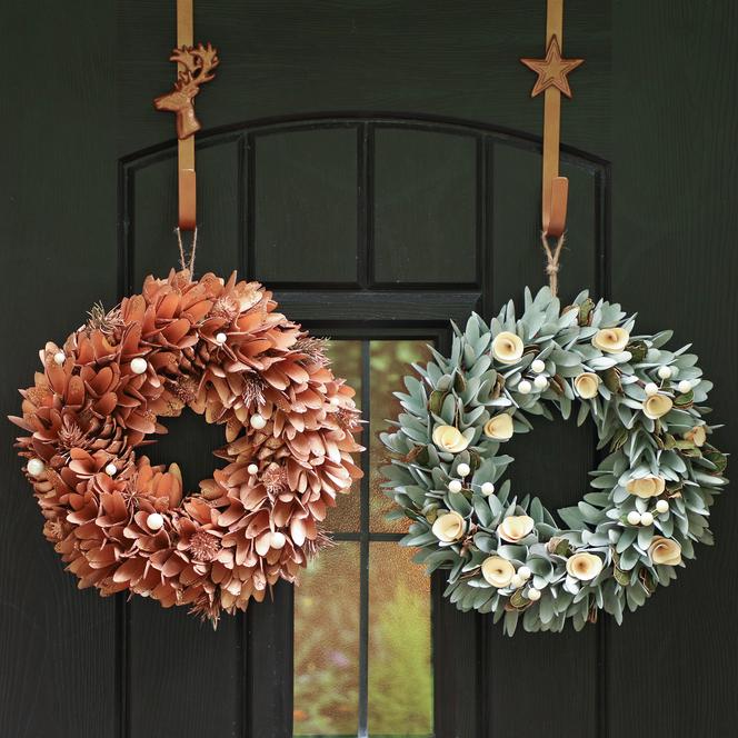 Świąteczny wianek na drzwi – 8 pomysłów na dekorację na Boże Narodzenie