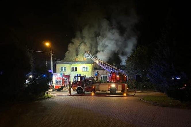 Dąbrowa Górnicza. Pożar na ul. Gołonoskiej