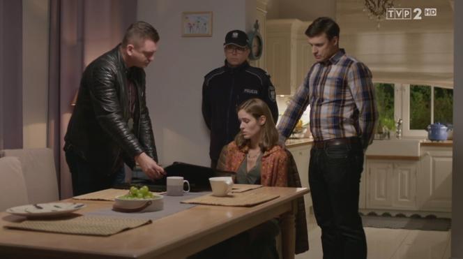 Na dobre i na złe odc. 831. Krzysztof Radwan (Mateusz Damięcki), Joanna Gawryło (Monika Kaleńska)