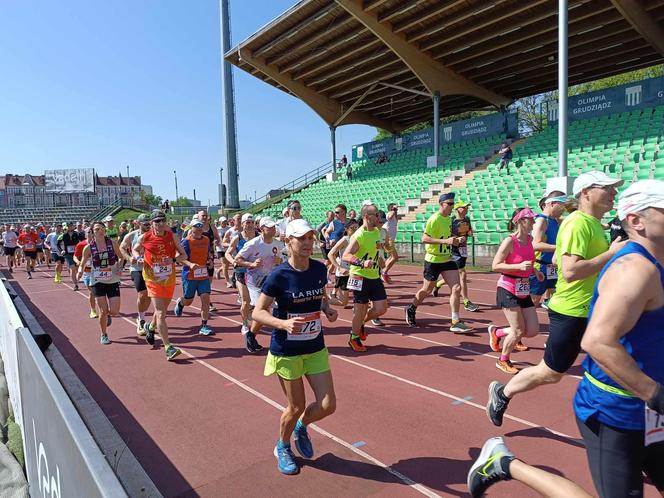 Tak było na starcie X Półmaratonu z Grudziądza do Rulewa