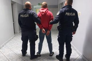 Wsiadł do auta sąsiadów i ukradł... kabel. Wcześniej groził, że ich podpali i zabije