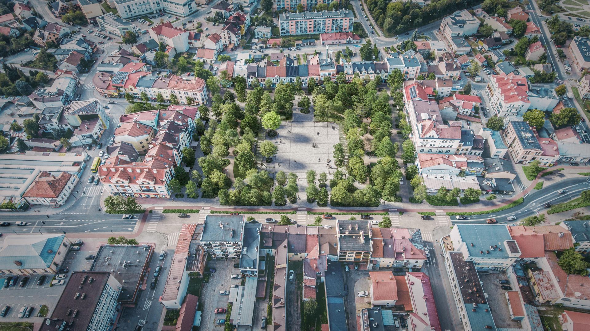 Projekt przebudowy Rynku Miejskiego w Dębicy