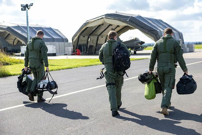 Brytyjski Eurofighter Typhoon