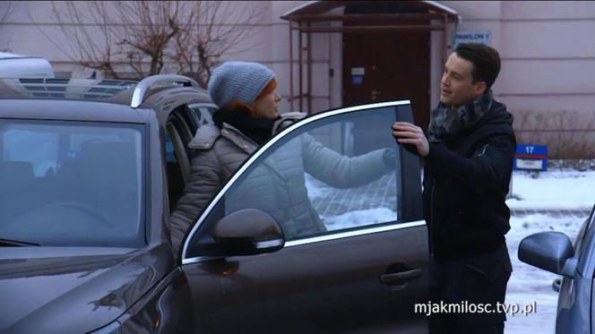 M jak miłość Agnieszka (Magdalena Walach) Jakub Karski (Krzysztof Kwiatkowski)