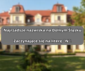 Najrzadsze nazwiska na literę N: