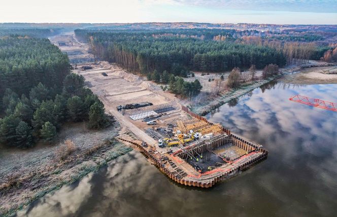 Nowy most na odcinku S19 Malewice-Chlebczyn (końcówka 2024 r.)