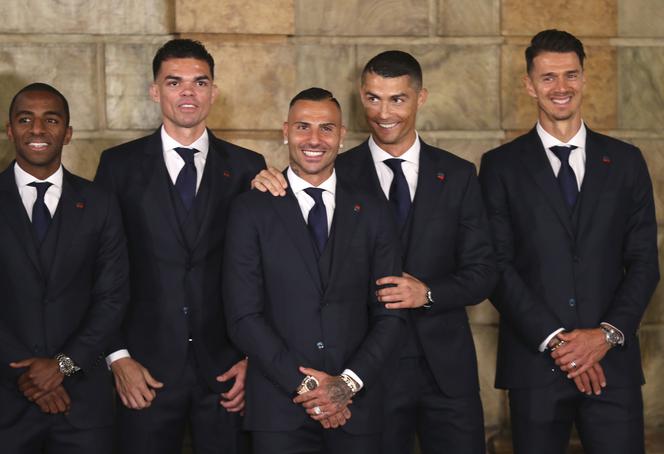 Cristiano Ronaldo i reprezentacja Portugalii przed wylotem na Mundial 2018