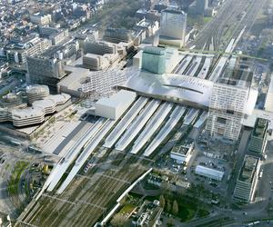 Dworzec kolejowy Utrecht Centraal w Holandii