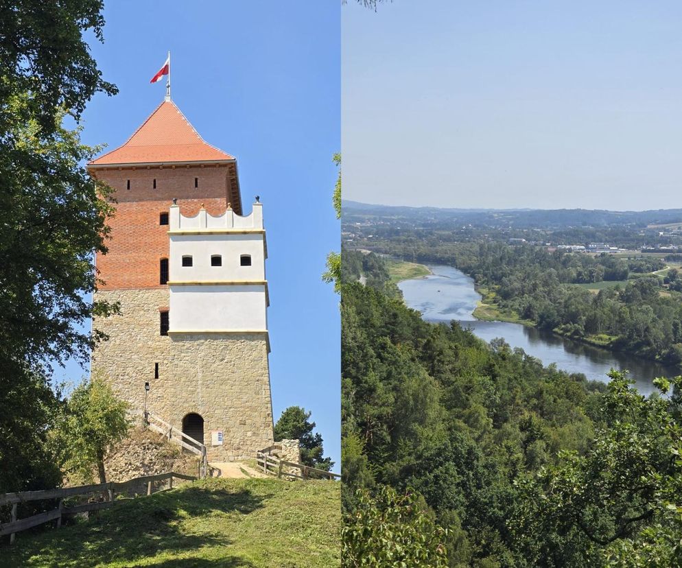 Wyjątkowa atrakcja turystyczna w Małopolsce. To stare zamczysko nad Dunajcem 