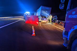 Tragiczny wypadek na S8. Porsche wbiło się w tył naczepy [29.01.2023]