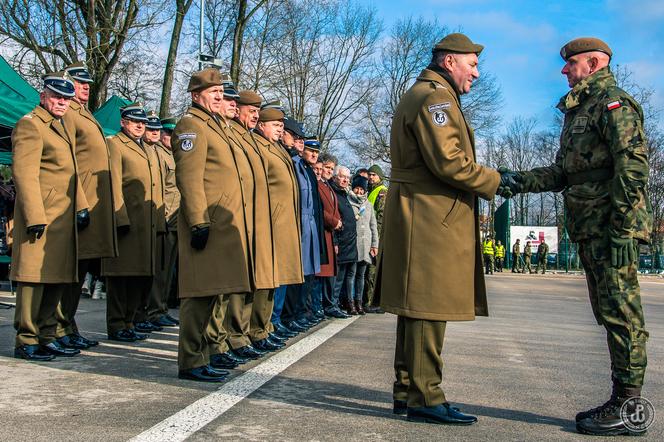 Przysięga Wojsk Obrony Terytorialnej w Kielcach - luty 2023
