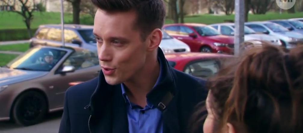 Na Wspólnej odc. 2905. Darek (Michał Mikołajczak), Kasia (Julia Chatys)