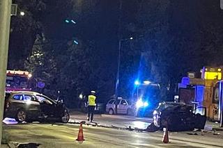 Wypadek w Gliwicach. Pięć osób ciężko rannych przy stacji BP