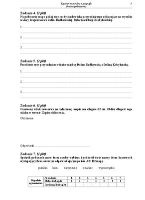 Arkusz geografia podstwowy matura 2014