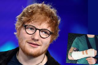 Ed Sheeran odwołuje koncerty. Co z rękami artysty po wypadku?