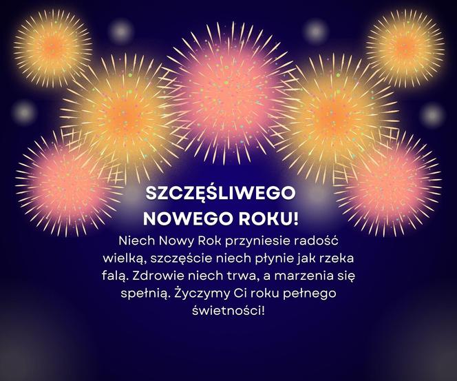 Kartki z życzeniami noworocznymi 2024 - pobierz i wyślij znajomym!