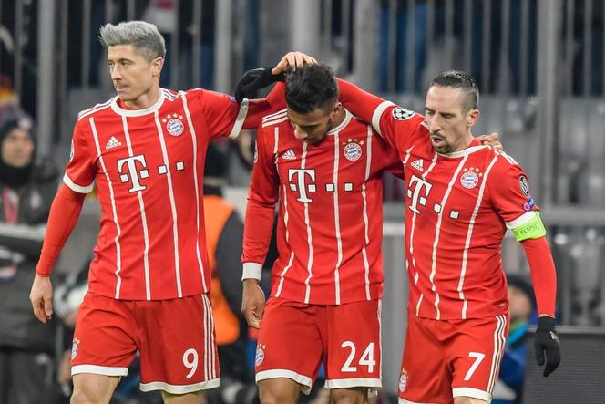 Robert Lewandowski, Bayern, Franck Ribery, Corentin Tolisso