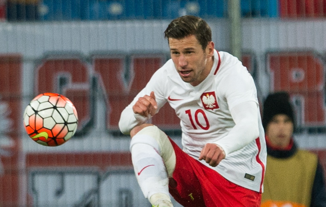 Grzegorz Krychowiak na Euro 2016 z numerem 10