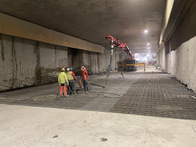 Zakończyła się budowa konstrukcji tunelu w Zielonkach