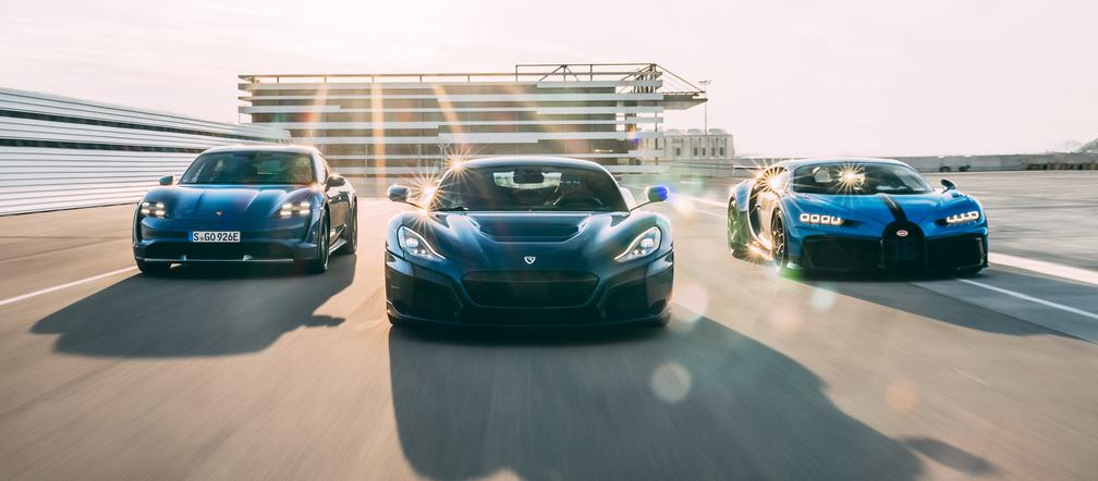 Bugatti, Rimac, Porsche