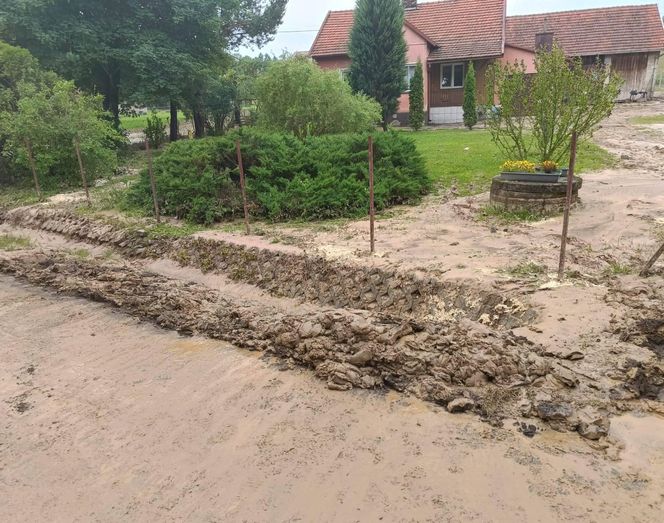 Burze na Podkarpaciu