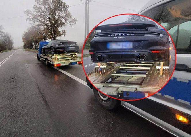 Porsche 911 za ponad milion pod Słupskiem! Zostało skradzione mieszkańcowi Berlina