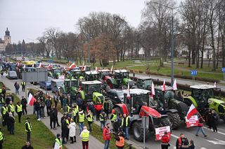 W całym kraju protesty ostrzegawcze rolników. Największy w Elblągu