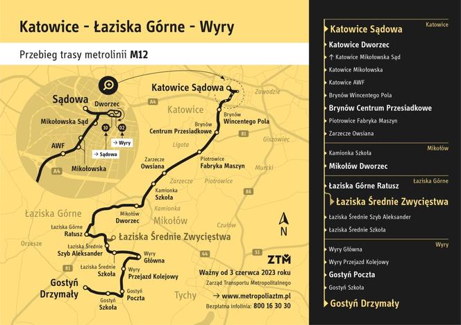 Metropolia GZM uruchomiła trzy nowe metrolinie