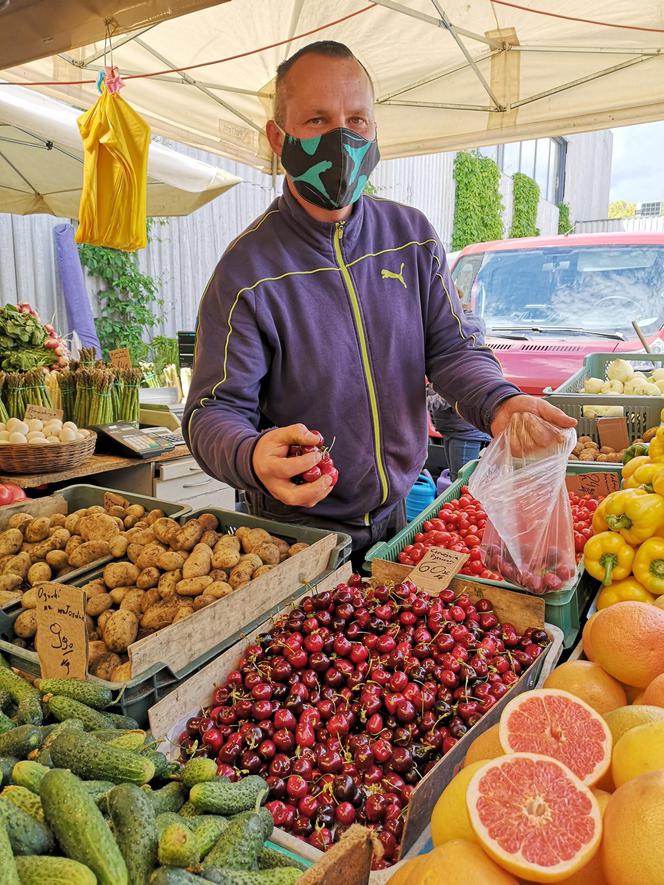  Drożyzna na bazarach. 60 zł za kilogram czereśni