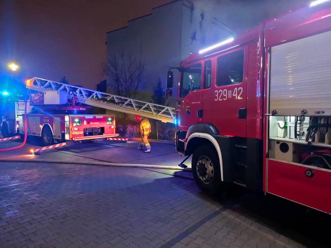 Pożar pustostanu w Katowicach. Znaleziono zwęglone ciało 