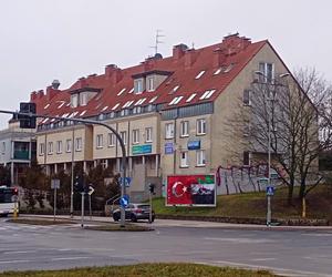 Mural - solidarność z ofiarami trzęsienia ziemi w Turcji i Syrii