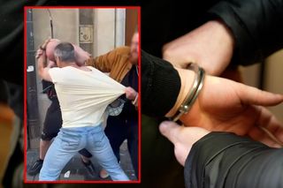 Niszczyli zabytkowy budynek w Krakowie i zaatakowali byłego policjanta. Szokująca decyzja prokuratury