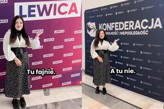 Lewica wzięła udział w wiralowym trendzie na TikToku. Oprowadzając po Sejmie, wbiła szpilę Konfederacji [WIDEO]