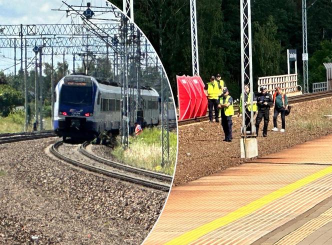 Pieszy śmiertelnie potrącony przez pociąg. Gigantyczne utrudnienia