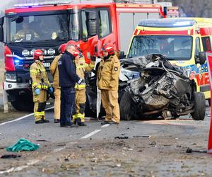 Śmiertelny wypadek w Odolanowie. Nie żyją dwie osoby