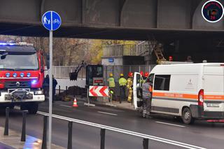 PILNE! Zamknęli most Śląsko-Dąbrowski. Poważna groźba wybuchu