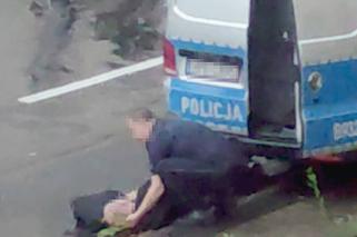 Interwencja policji w Lubinie. Jest nowe nagranie