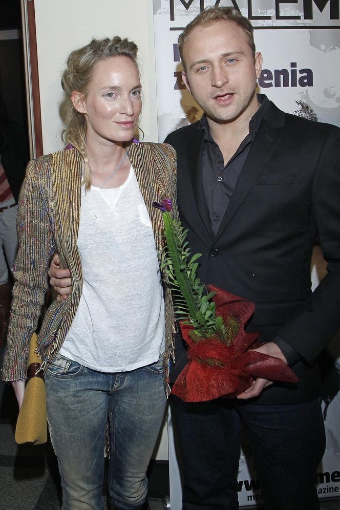 Kaja Środka i Borys Szyc