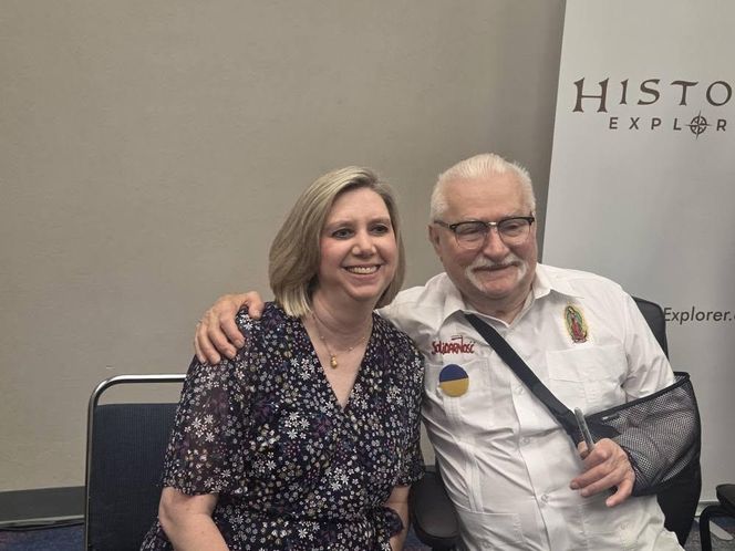 Lech Wałęsa w USA