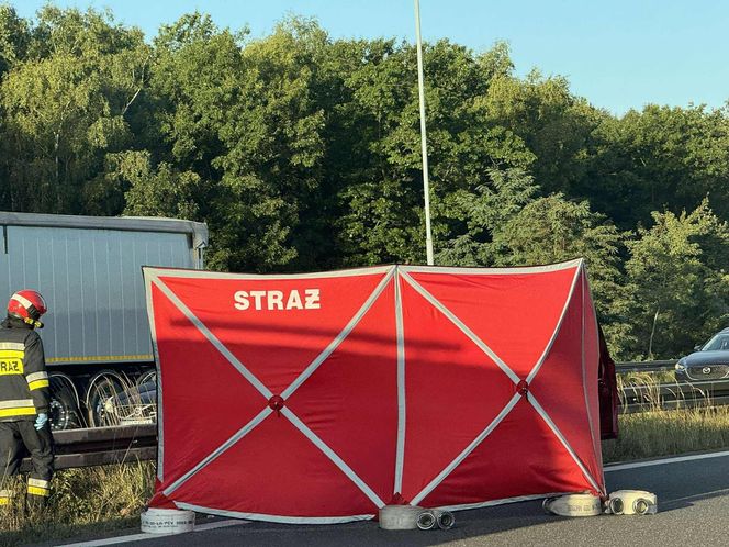 Tragedia na A4 w Rudzie Śląskiej. Nie żyje kierowca toyoty