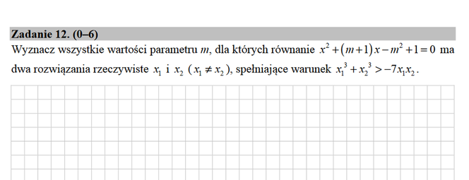 Matura 2020 rozszerzona matematyka. Przykładowe zadania egzaminacyjne