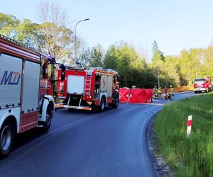 44-letni harleyowiec nie żyje! Jego kolega i 12-latka w szpitalu. Dramat w czasie wyprawy motocyklowej