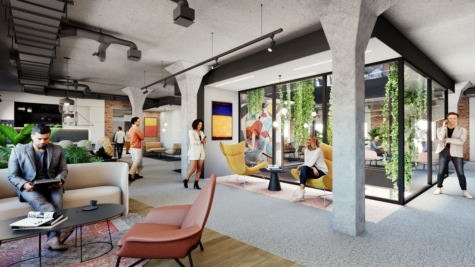 Magazyn Bawełny: nowy projekt biura Grupa 5 Architekci na terenie łódzkiej Manufaktury