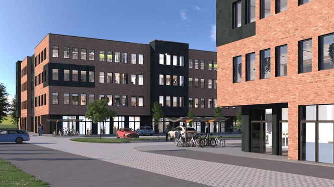 To miejsce w Olsztynie zmieni się nie do poznania. Powstaje tu centrum biznesowe. Na jakim etapie są prace?