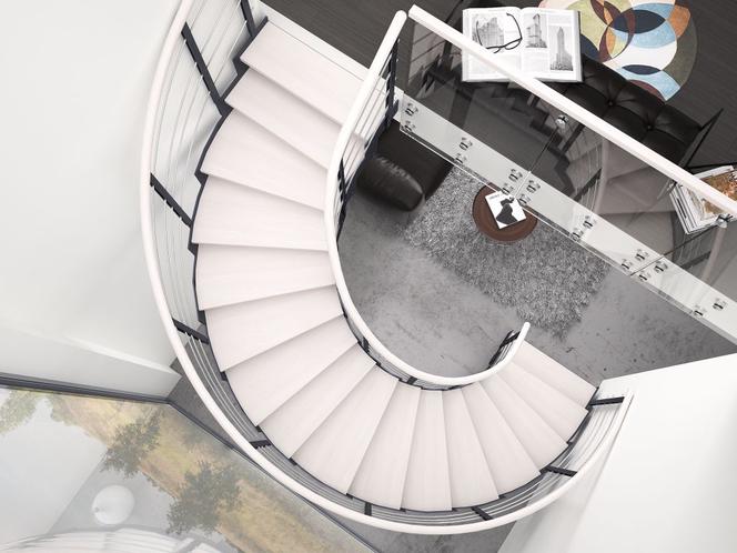 Schody kręcone czy spiralne? Galeria inspiracji