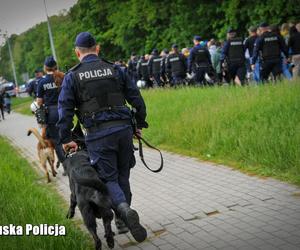 Lubuska policja zabezpieczała derby w Zielonej Górze